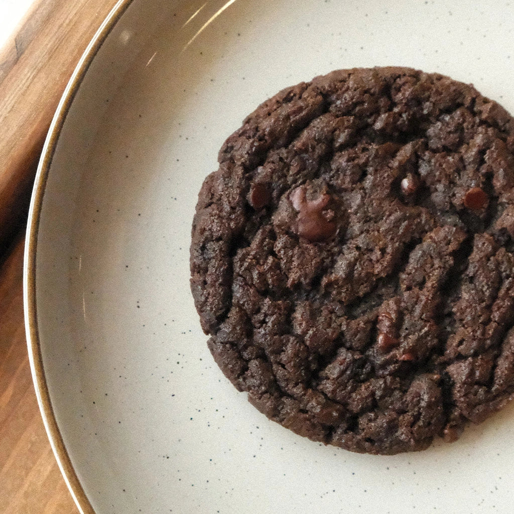 Top View of Vietnamese Mocha Cookie