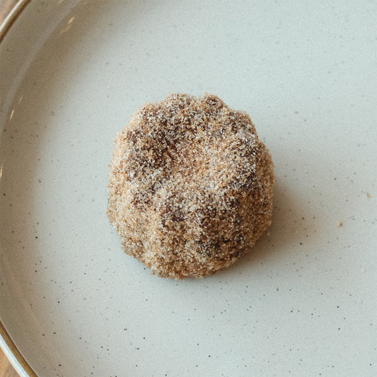 Top view of Churro Canele