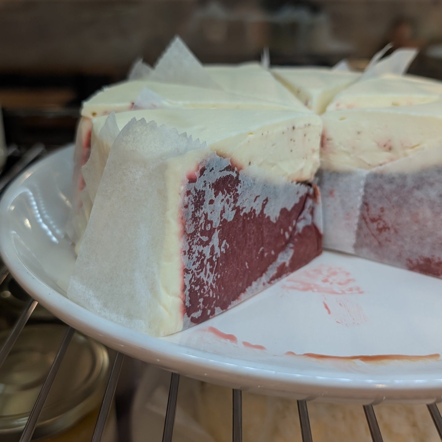 Red Velvet Basque Cheesecake
