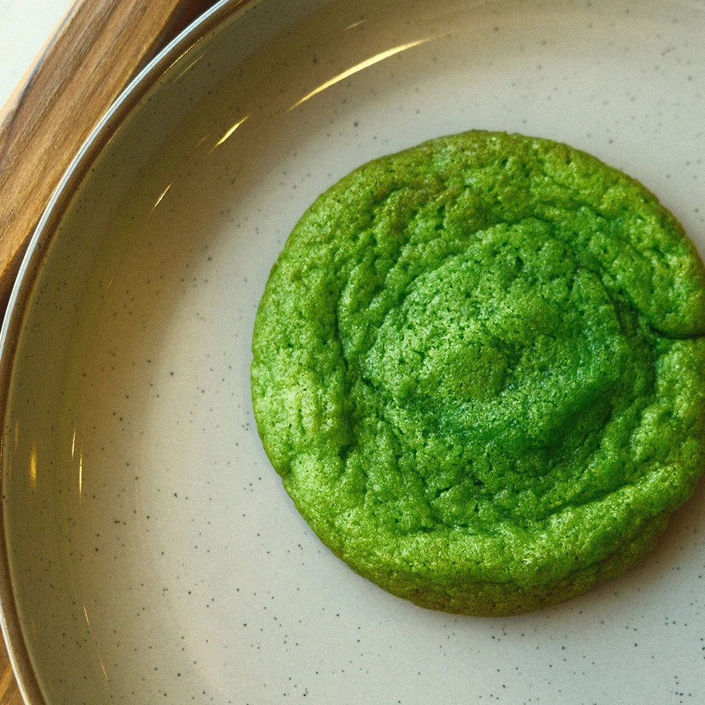 Top View of Pina Pandan Cookie
