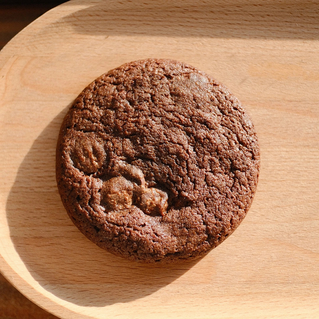 Top View of Vietnamese Mocha Cookie