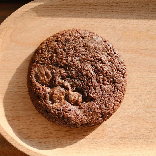Top View of Vietnamese Mocha Cookie