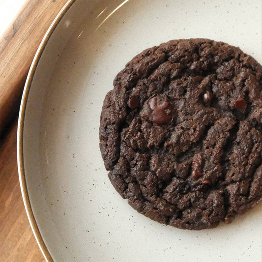 Top view of VIetnamese Mocha Cookie
